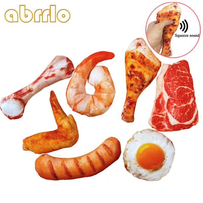

Abrrlo Dog Toys Funny Simulation Puppy Pet Play Games Chew Toys Squeaky For Large Small Dogs Pug Cats Pets Supplies