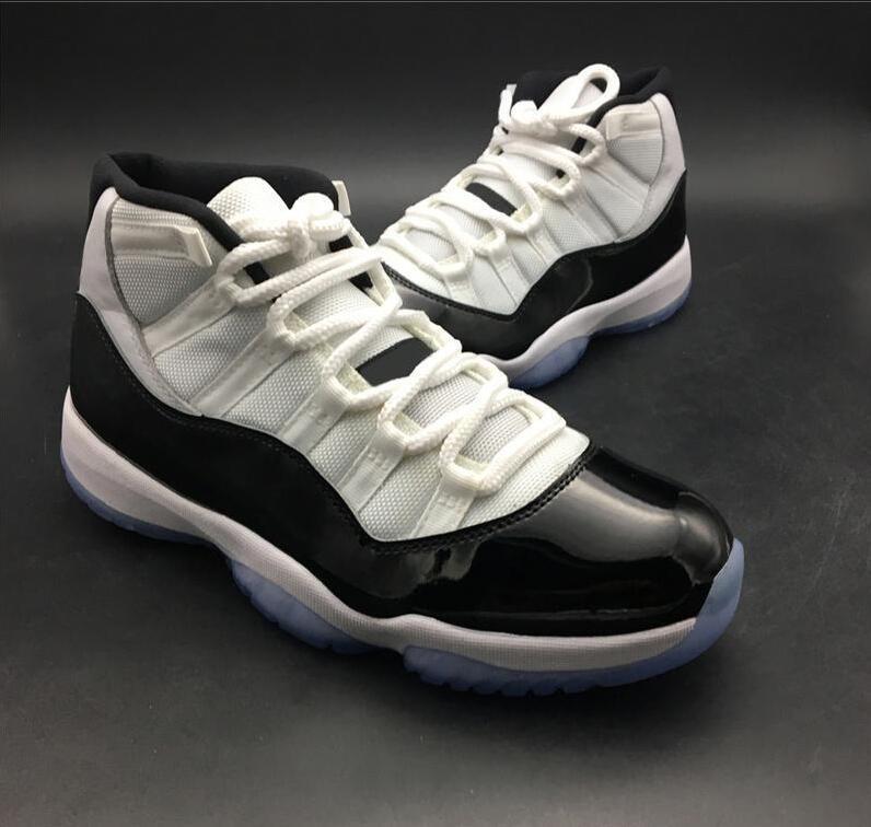 

Hottest Sale 11 White Black Concord Basketball Designer Shoes Luxury XI Classic Real Carbon Fiber Fashion Sports Sneakers Authentic Quality
