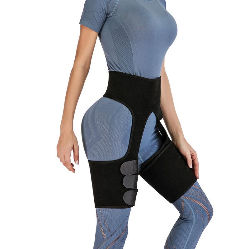 

Thigh Trimmer Leg Shapers Fat Burning Slimming Belt Shapewear Waistband Belt Shaper Waist Trimmer Corset Waistband, Black