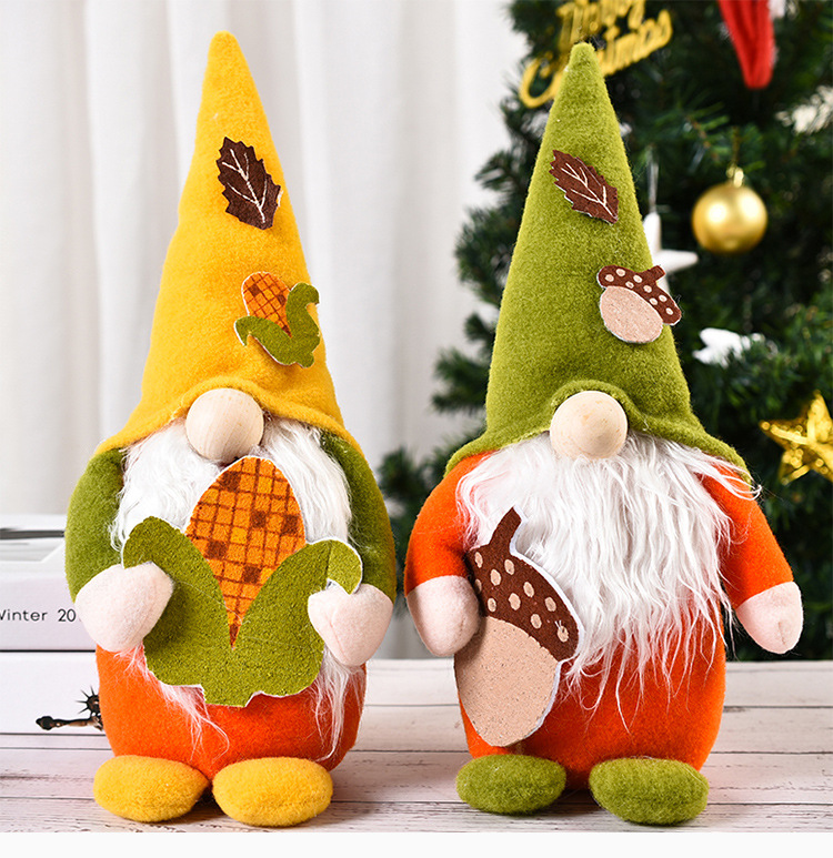

Christmas decoration hot sale autumn Christmas faceless doll ornaments doll ornaments new Christmas dolls