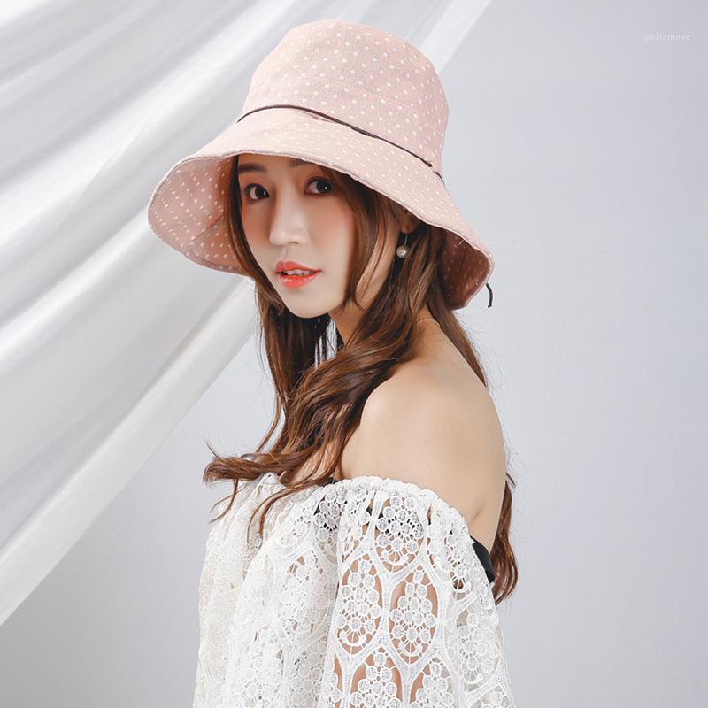 

Foldable Women's Hat Summer Trend Fashion Anti-UV Wood Buckle Decoration For Women Beach Hat Big Brim Sun Hats1, Beige
