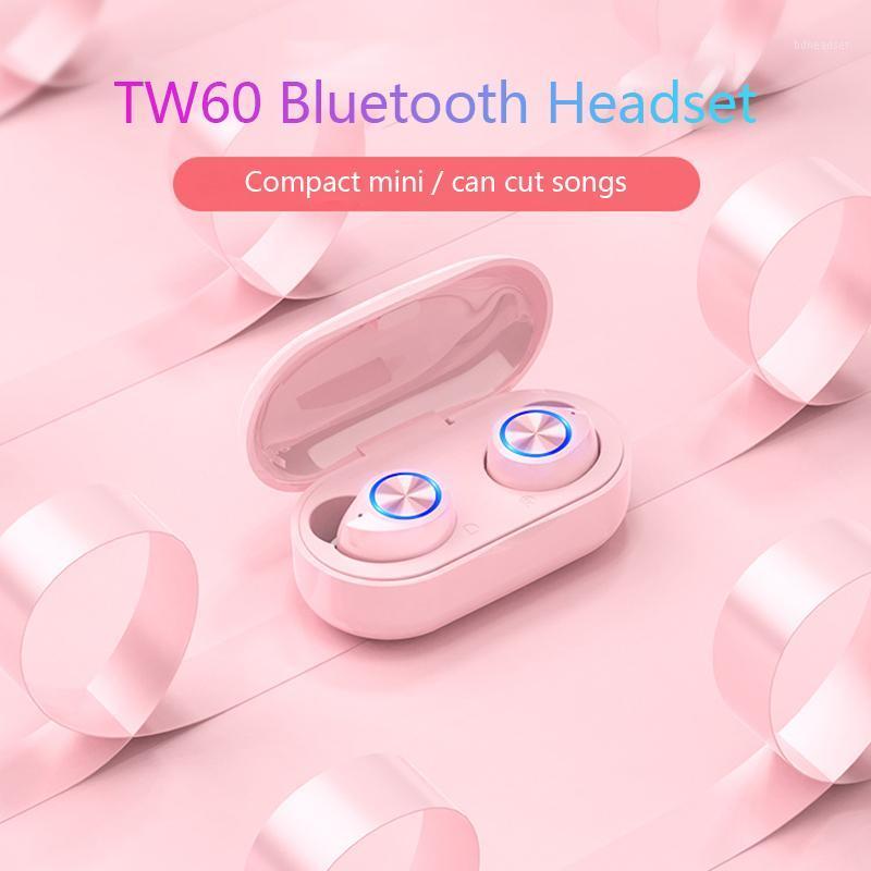 

UTHAI D10 Fingerprint Touch 5.0 Wireless Bluetooth Headset TWS HD Stereo Headset Noise Reduction Gaming1, White