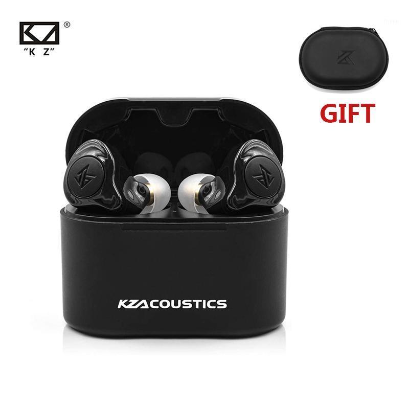 

2020 NEW KZ S2 TWS True Wireless Earbuds Bluetooth Headset BT5.0 Hybrid AAC Sports In-Ear Noise Cancelling Stereo Earphones1, White