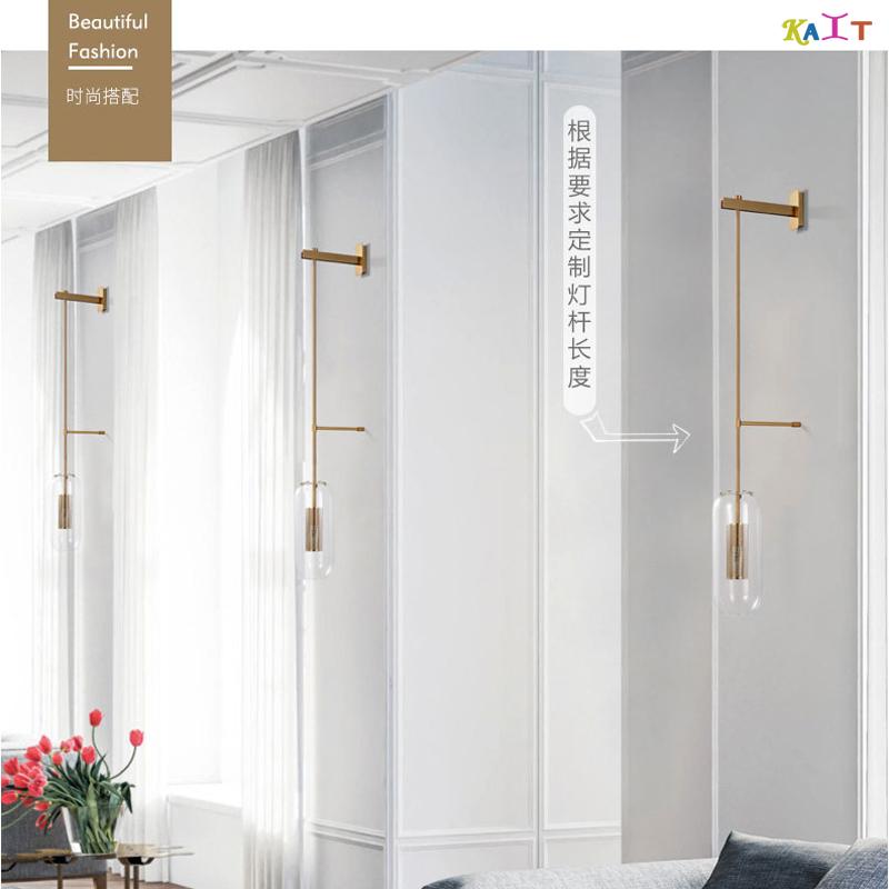 

Gold Wall Sconce Industrial Wall Lamp LED Light Bulb Lighting fixtures