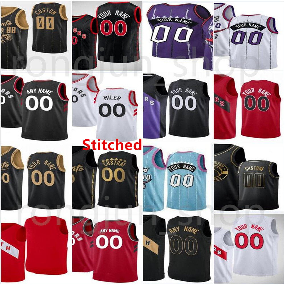 

Custom Stitched 2022 Diamond 75th Basketball Jerseys 4 Scottie Barnes Siakam VanVleet 24 Khem Birch 5 Precious Achiuwa Malachi Flynn Sam Dekker Yuta Watanabe