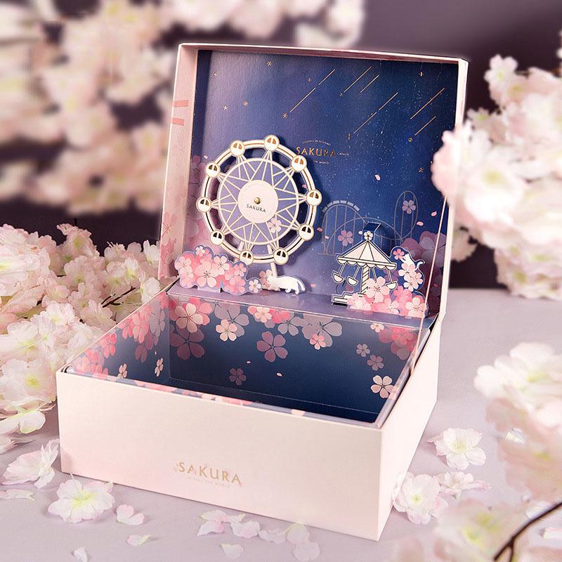 

christmas gift box wedding cake boxes for party favors romanti Valentine's Day Gift Box birthday Lipstick cosmetic packaging
