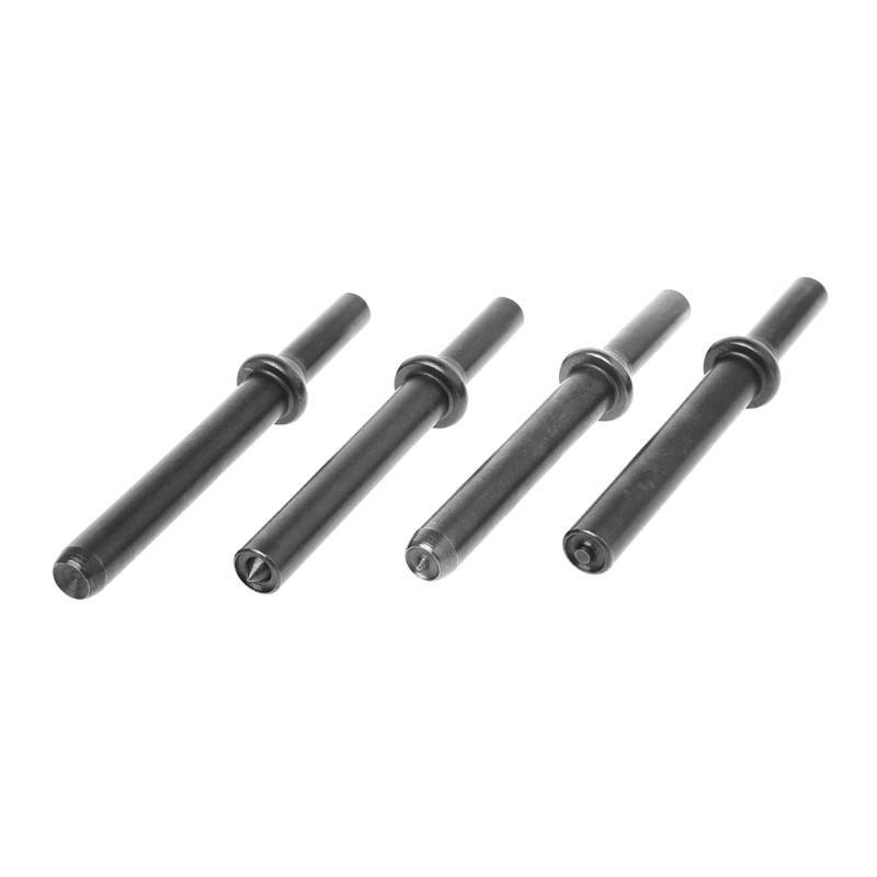 

4 Pcs/1 set Silver Air Hammer Anvils 45# Steel Coupped Bit For Pneumatic Bits Power Tool Air Hammer Anvils Set