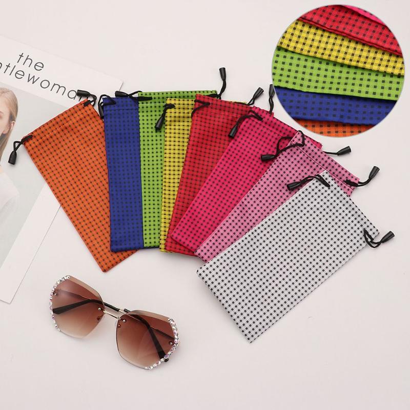 

Sunglasses Frames Printed Glasses Cloth Bag Dustproof Waterproof Pouches Durable Soft Dust Pouch Optical Carry