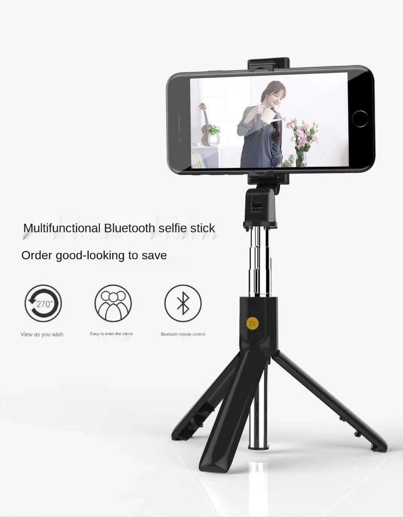 

3 in 1 Wireless Selfie Stick Bluetooth 4.1 Foldable Handheld Monopod Shutter Remote Extendable Mini Tripod