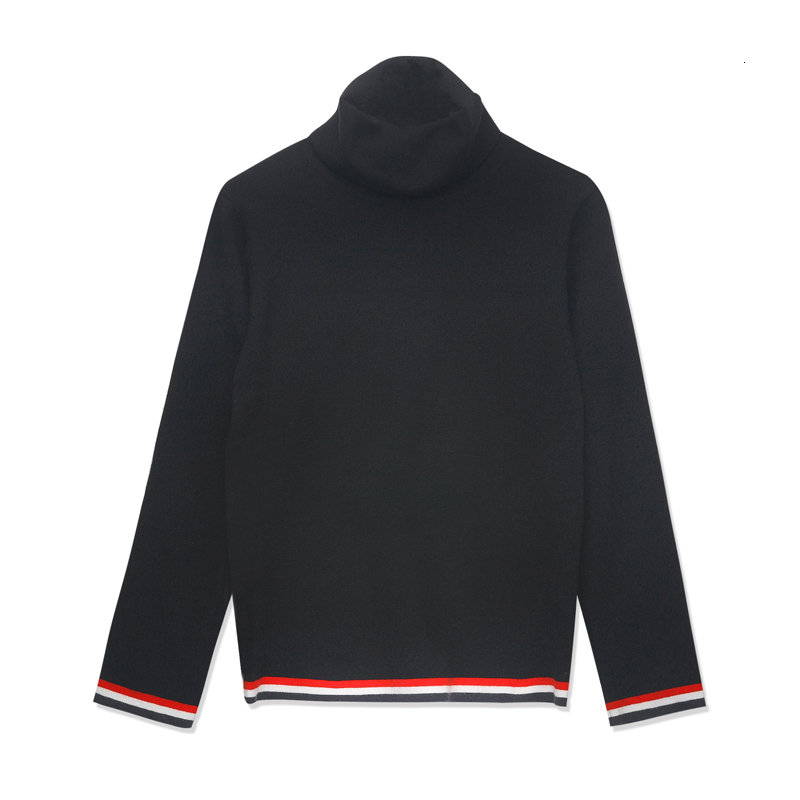 

2021 New Autumn Women Basic Turtleneck Winter Warm Christmas Sweater Long Sleeve Knitted Pullover Tops Pull Hiver Femme 0l8s, Black