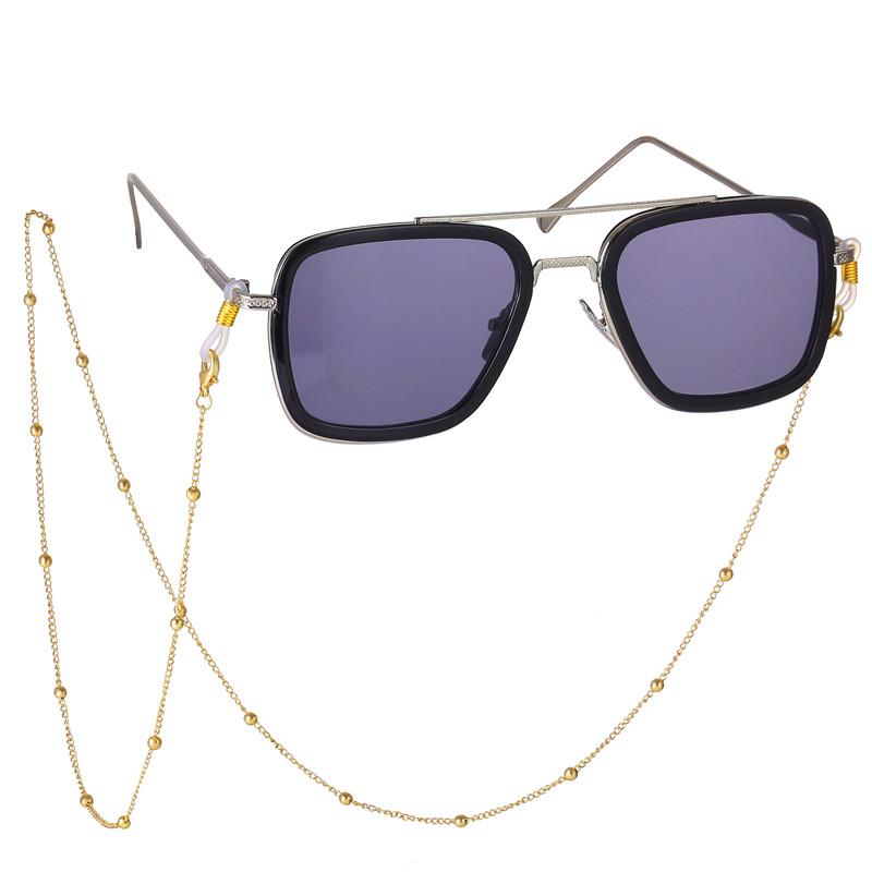 

Sunglasses Frames 50cm Fashion Beaded Eyeglasses Chains Mask Hanging Chain Glasses Lanyard Necklace Eyewear Accessories