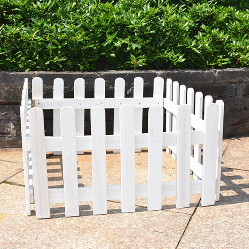 

Picket Fence Wooden Fence for DIY Plant Pot Fairy Garden Christmas Tree Bonsai Decoration