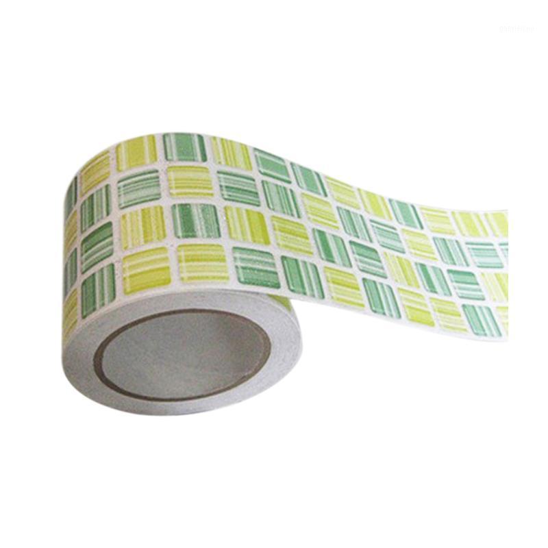 

Self Adhesive Mosaic Tile Stickers Kitchen Bathroom Waist Line Wall Stickers, Peel and Stick, Waterproof1