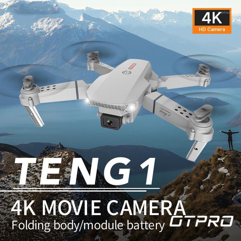 

WIFI FPV RC Drone with wide-angle HD 4K 1080P camera height maintaining RC Quadrotor dron gift toy VS E525 Drone with camera1