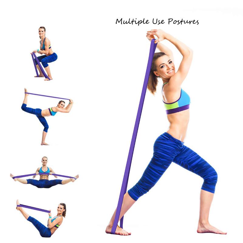 

Sports Elastic Pull Rubber Band Ring Expander Exercise Fitness Rubber Band Resistance Unisex Yoga Gym Sports Equipment