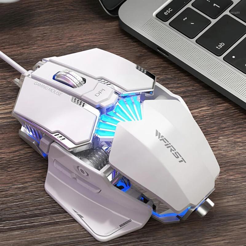 

USB Wired For Laptop PC RGB Backlight Ergonomic Professional Plug And Play Macro Programming Portable Gaming Mouse Players1