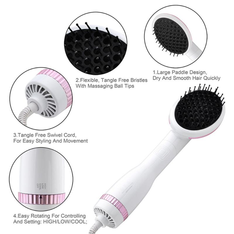 

LESCOLTON Multifunctional Hair Dryer Brush Hair Care Comb Styler for Dryer Blower Straightener clip barber