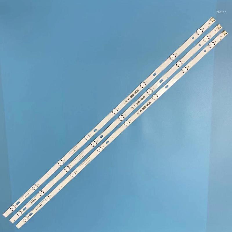 

New Kit )3 PCS 8LED 850mm LED backlight strip for LG 43UH6030 43UF640 HC430DGN-SLNX1 UF64_UHD_A 43LH60FHD EAV631925011