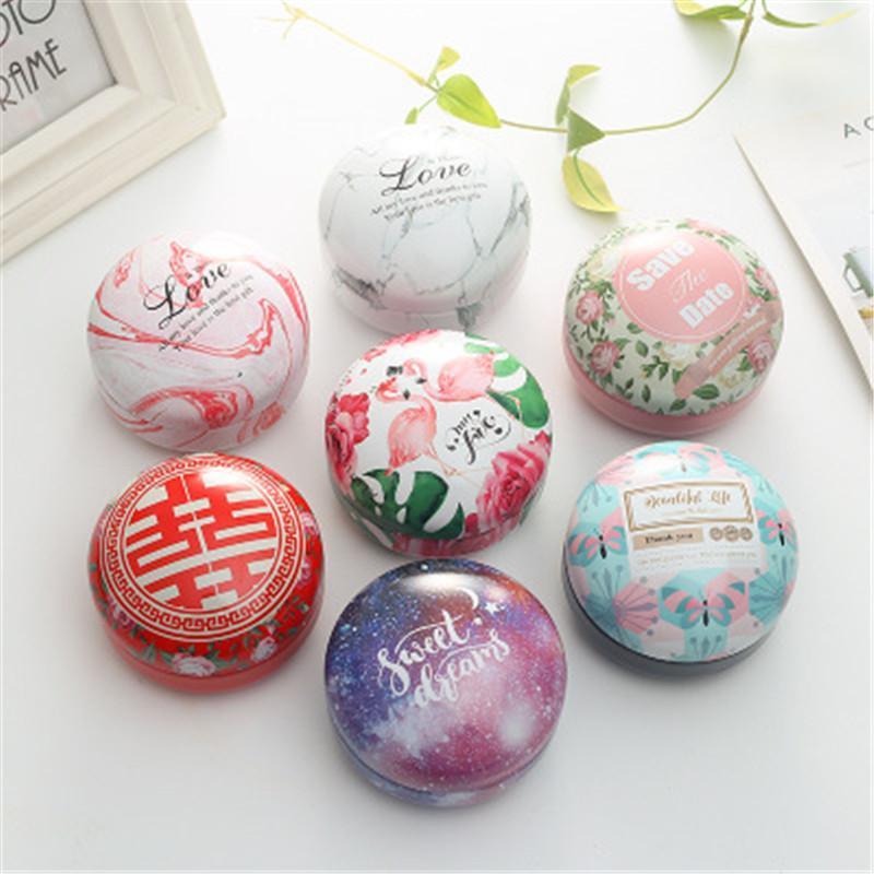

6pcs/lot Tin Box Candy Tinplate Chocolate Dessert Gift Box Jewelry Case Storage Wedding Party Supplies1