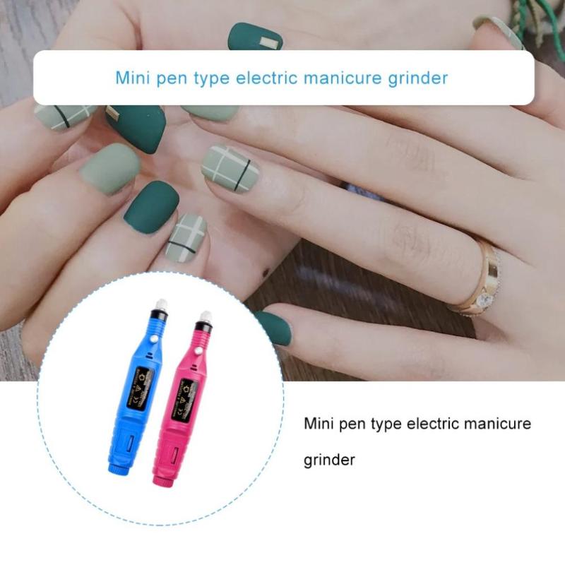 

Hot Nail Tools Electric Drill Nail File Acrylic Art File Manicure Pedicure Portable Machine Kit Practical durable kit