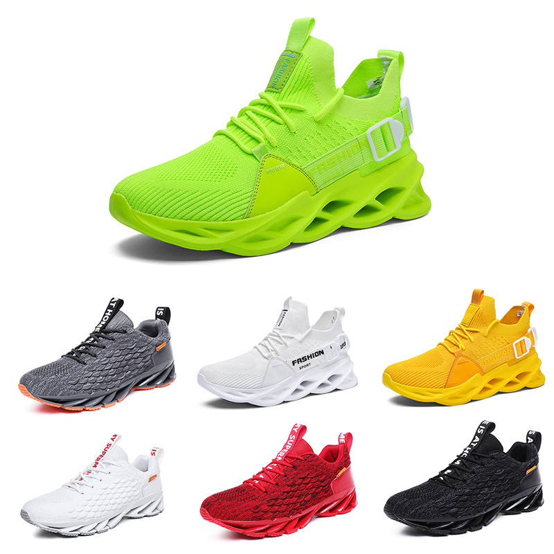 

men running shoes breathable trainers wolf grey Tour yellow teal triple black Khaki Lavender Chocolate Light Brown Bronze mens outdoor sports sneakers THREE, 29