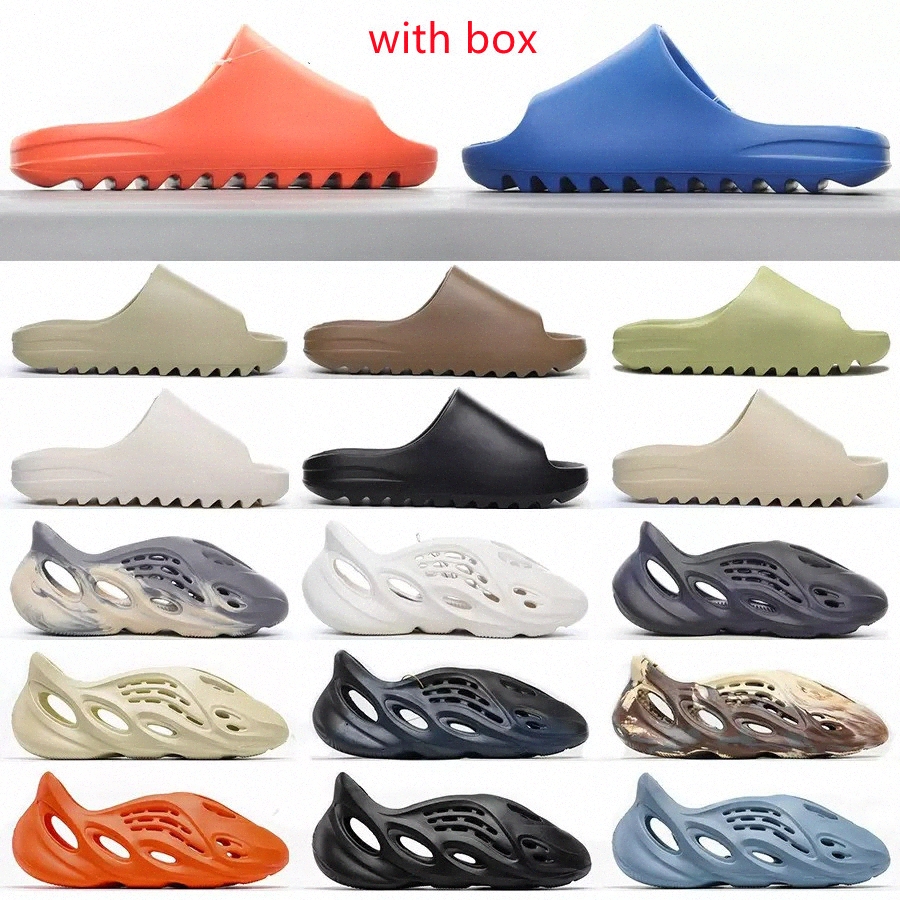 

Sand Grey Sandals Vermillion Foam Slippers Cream Mens Women Slides Ochre Moon Grey Mineral Ararat Beach Flip Flops EVA sliders shoes Enfora, Black