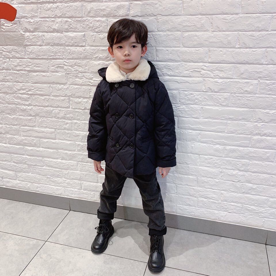 

New Children Short Down Jackets for Girls Winter White Duck Down Jacket Kids Thick Warm Coat High Quality Children Winter Coat, As show