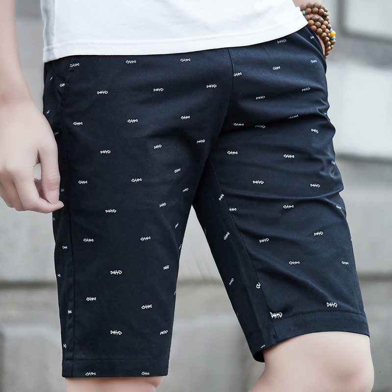 

2021 New Tang Summer Beach Cotton Shorts From Men' Masculine Casual Men in Male Size 5xl WSFX
