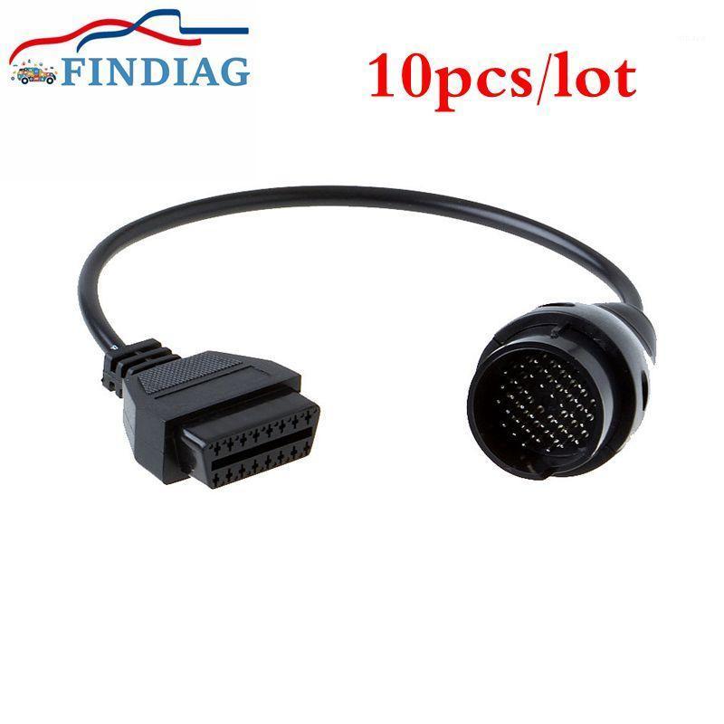 

10pcs/lot 38 Pin to 16 pin Female diagnostic scanner OBD2 Diagnostic Interface Durable connector adapter For for1