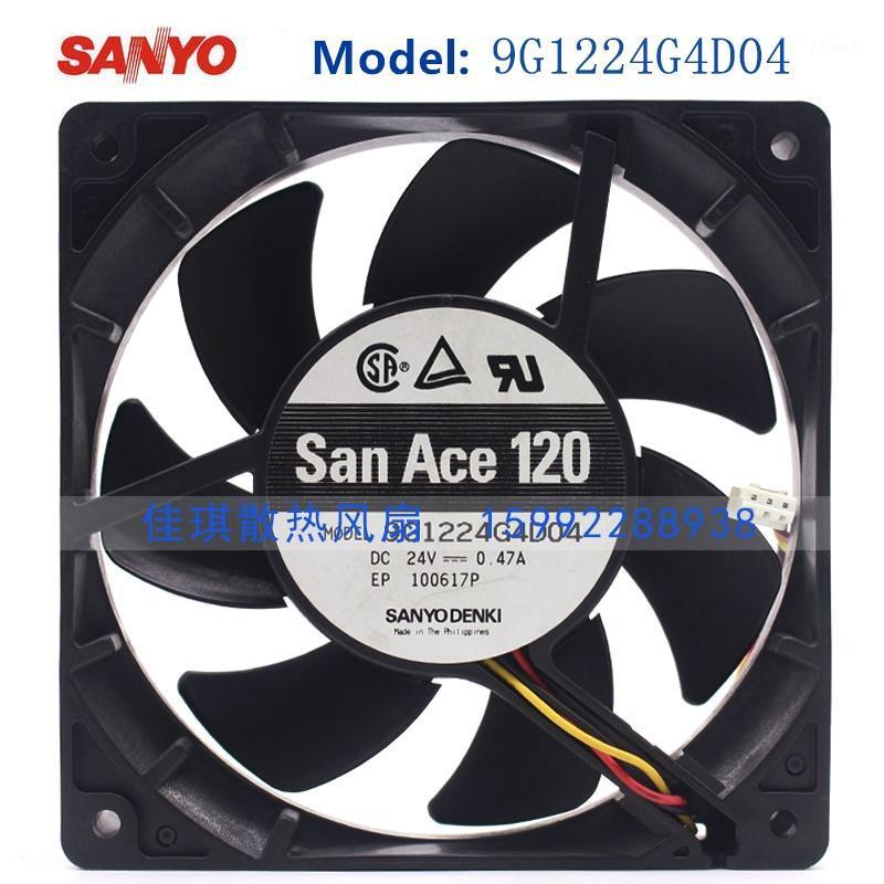 

San Ace 120 120MM 12025 120*120*25MM Cooling Fan 120MM Fan PC Chassis 9G1224G4D04 with 24V 0.47A 3PIN1
