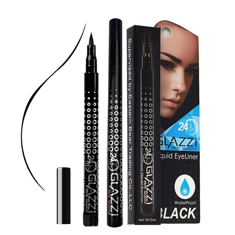 

Professional For Makeup Eyeliner Liquid Pencil Pen Waterproof Long-Lasting Quick Dry Eye Makeup Beauty Cosmetic E1, As show