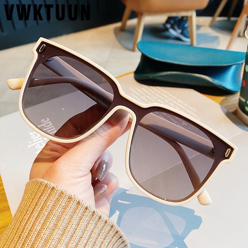 

Sunglasses VWKTUUN Women Men Vintage Square Sun Glasses Rivet Frame Driving Driver Shades UV400 Couple Eyewear