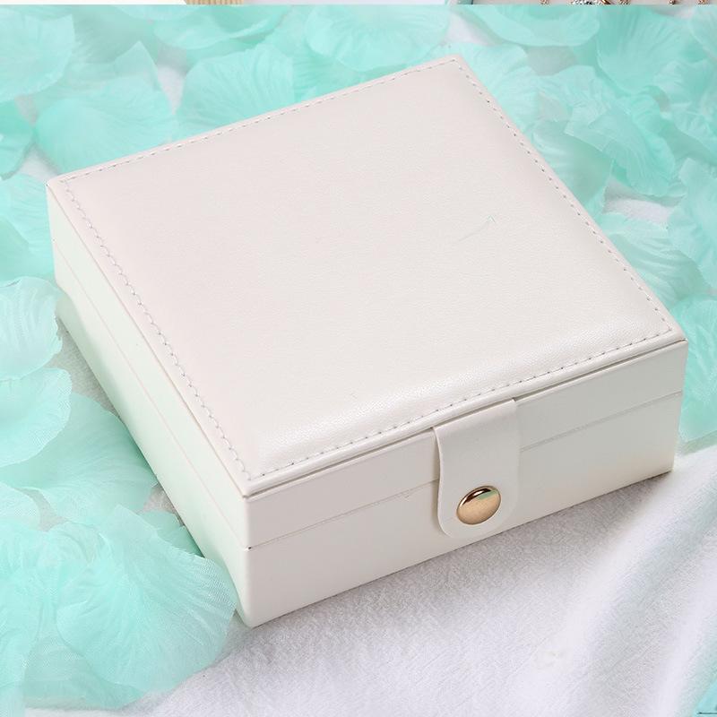 

Comestic Jewelry Casket Jewelry Box Travel Organizer Makeup Lipstick Storage Box Beauty Container Necklace Birthday Gift