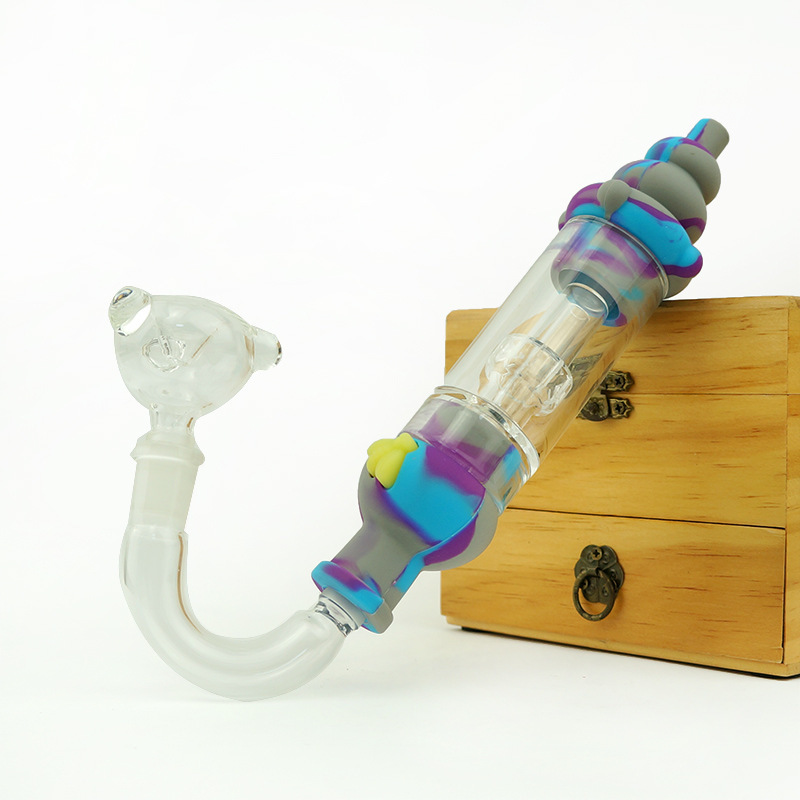 

Honeybee design nector collector kit detachable smoking pipe rigs water pipe