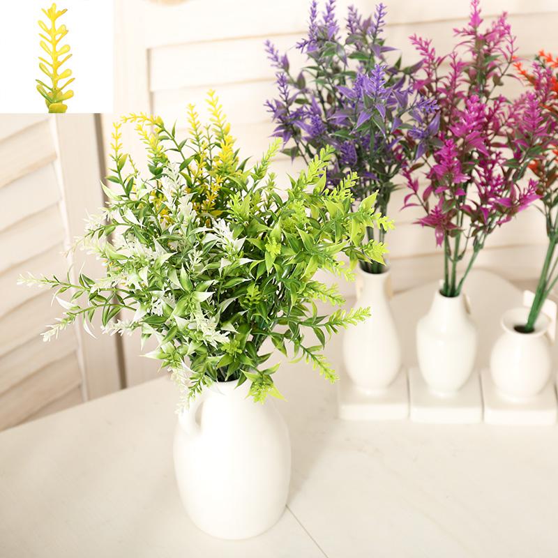 

Decorative Flowers & Wreaths 7pcs Artificial High Quality Simple Silk Wedding Party Office Home El Meeting Supplies Bouquet Decoration Ornam