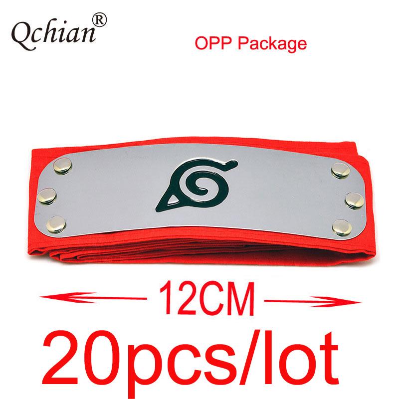 

20pcs/lot Naruto Rebel Headband Metal Size 4*12cm Anime Naruto Headwear Cosplay Headband Halloween Carnival Coplay Props