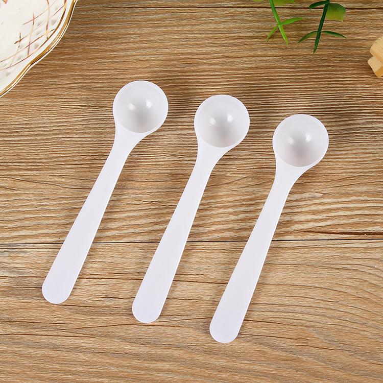 

1g/2ml Plastic Measuring Spoon for Coffee Milk Protein Powder Kitchen Scoop