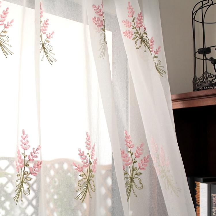 

Custom high-end embroidery screens in the garden bedroom bedroom window window windows curtains curtains Shirley, Yarn