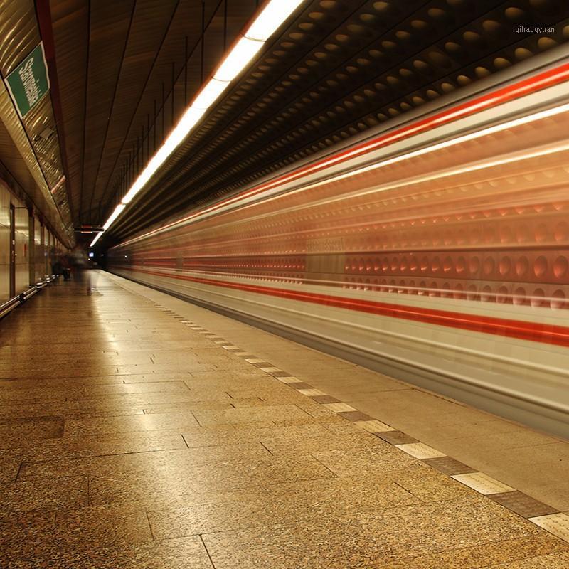 

Drop Shipping Custom Size Photo Bedroom Living Room Wallpaper Clothing Store Theme Hotel KTV Bar Subway Scenery Wallpaper Mural1, Black