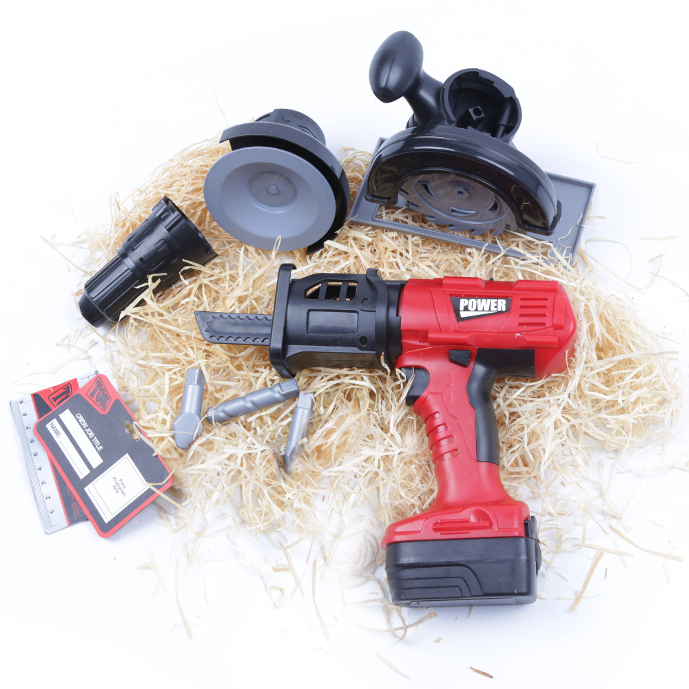 2020 Real Tool Toys Multifunctional Electric Drill Toy Construction