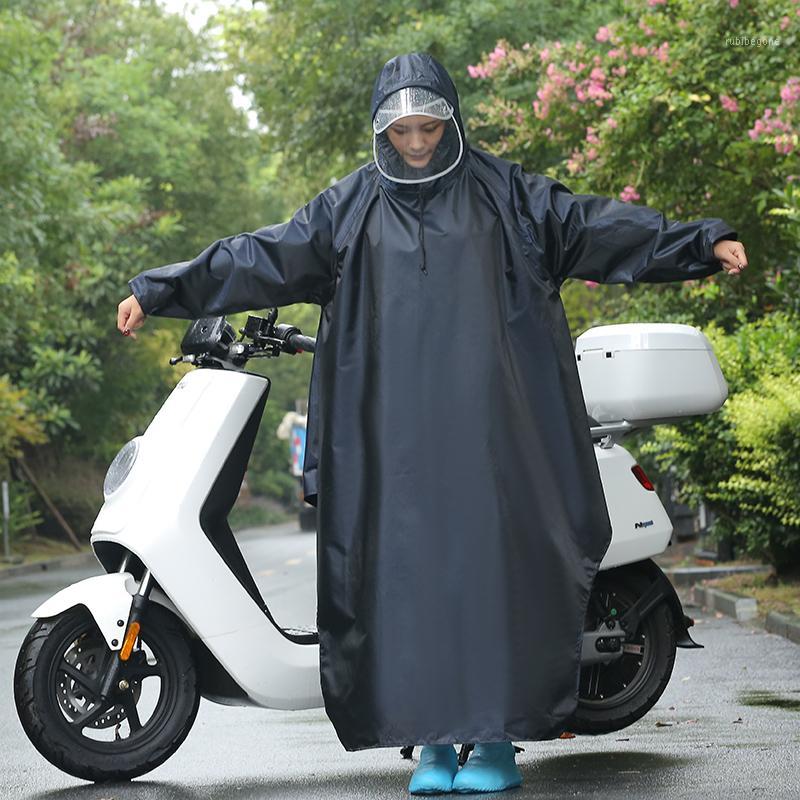 

Waterproof Transparent Raincoat Women Hooded Adult Pants Set Ladies Raincoat Black Stylish Chubasquero Mujer Rain Coat QEA60YY1