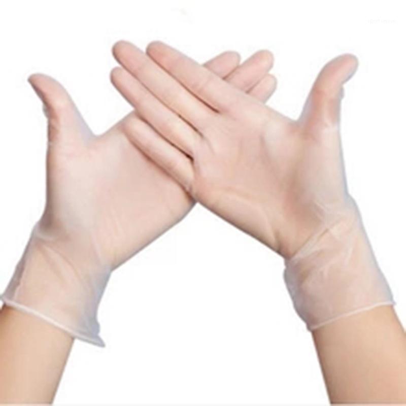 

100PCS Environmental Protection PVC Disposable Gloves Waterproof Sanitary Grade Gloves1