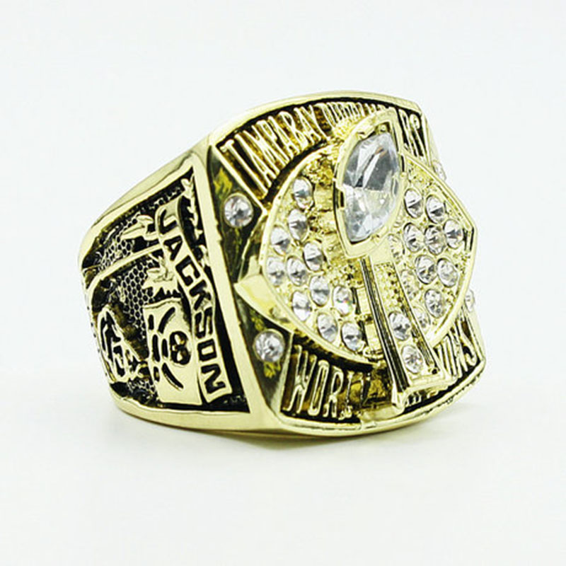 

Personal collection 2002 Tampa Bay Championship Ring with Collector's Display Case
