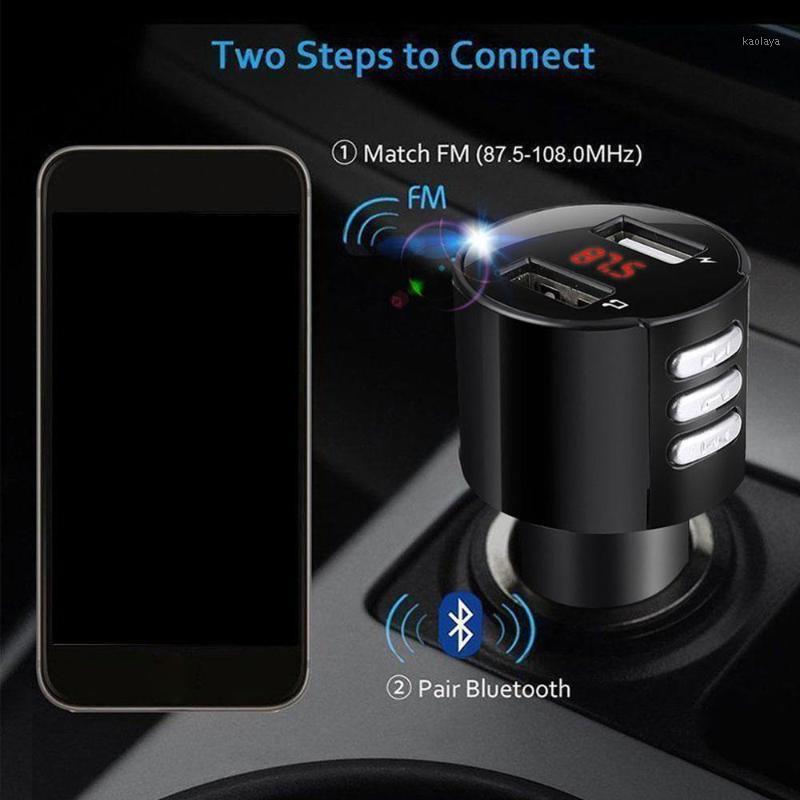 

LED Screen Bluetooth Car USB Charger FM Transmitter Wireless Radio Adapter MP3 Player Cigarette Lighter1