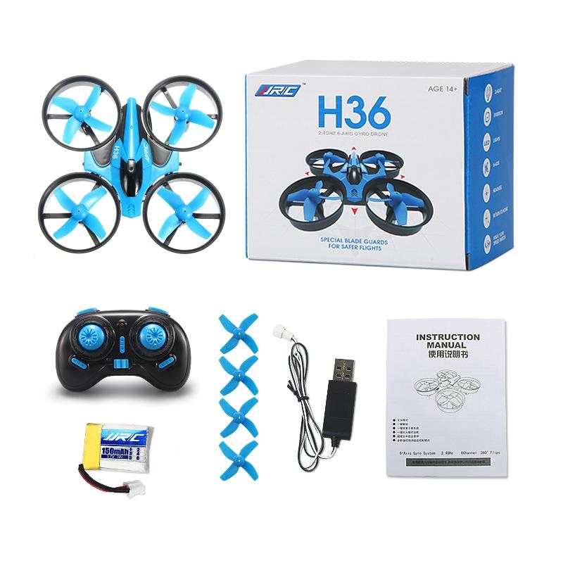 

JJRC H36 H36F Headless Mini Drone 2.4G 4CH 6-Axis Speed 3D Flip Mode RC Drone RC Quadcopter Gift RTF VS E010 H8 Mini