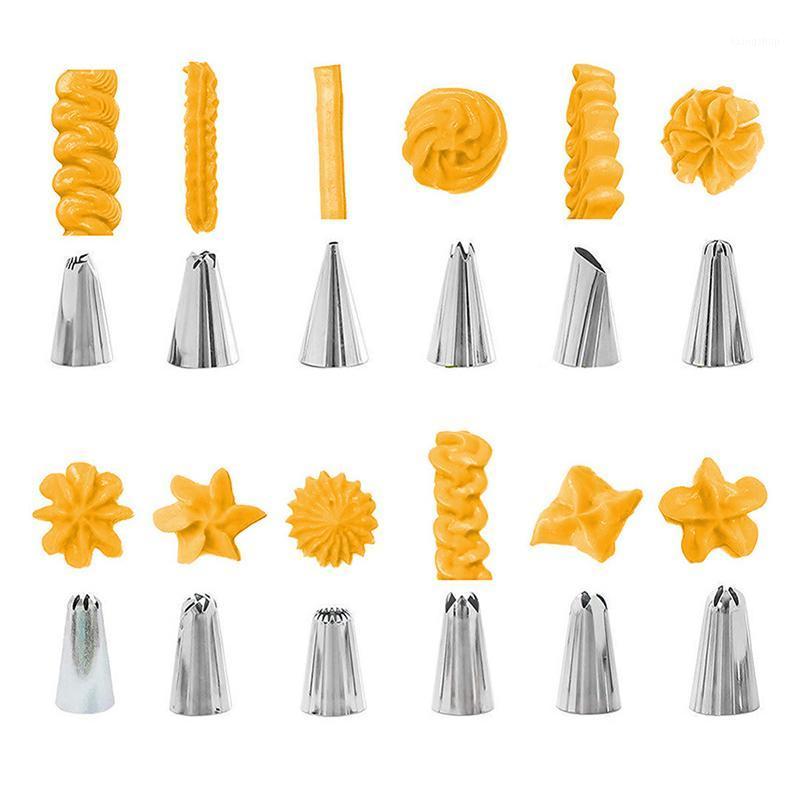 

83Pcs/Set Pastry Nozzle 430 Stainless Steel/PP/TPU DIY Baking Tools Multi Purpose Fondant Decor Kitchen Gadgets1
