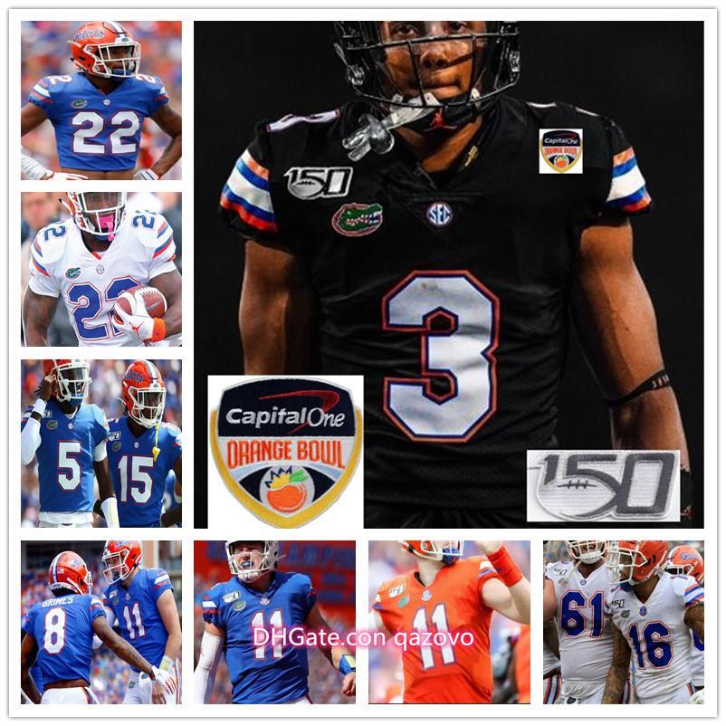 

Custom Florida Gators College Football stitched Jersey Tim Tebow Aaron Hernandez Emmitt Smith Josh Hammond men women youth jerseys, Blue with 150th+orange bowl patch
