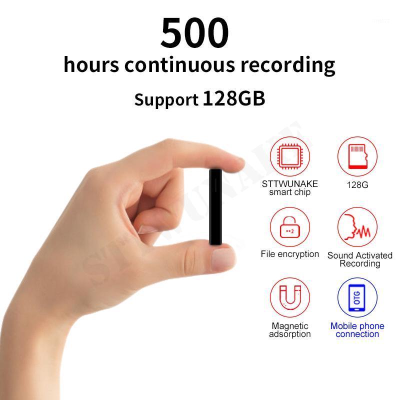 

STTWUNAKE Voice recorder 500 hours dictaphone audio sound mini activated digital professional micro flash drive magnetic1