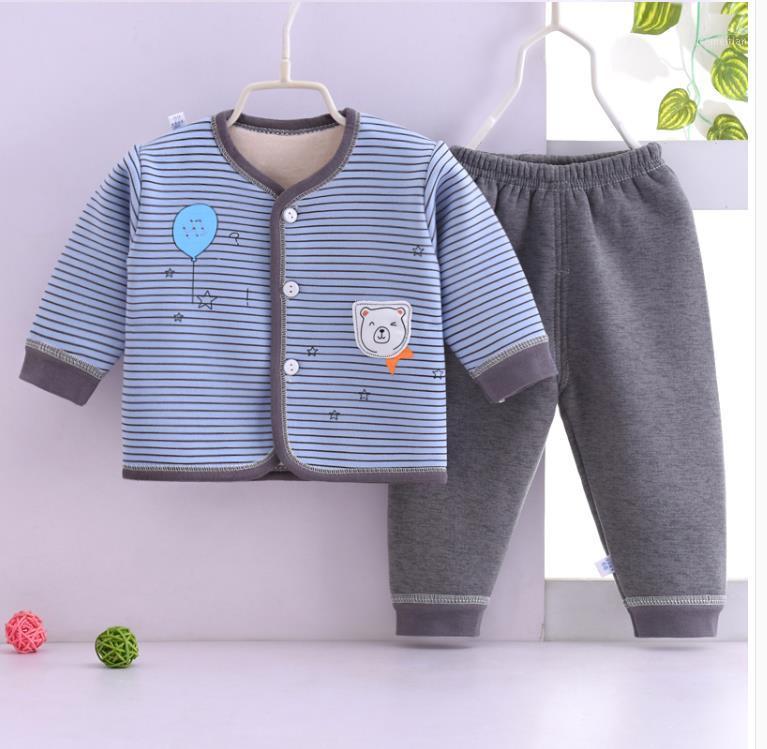 

Baby plus plush winter underwear set1, Beige