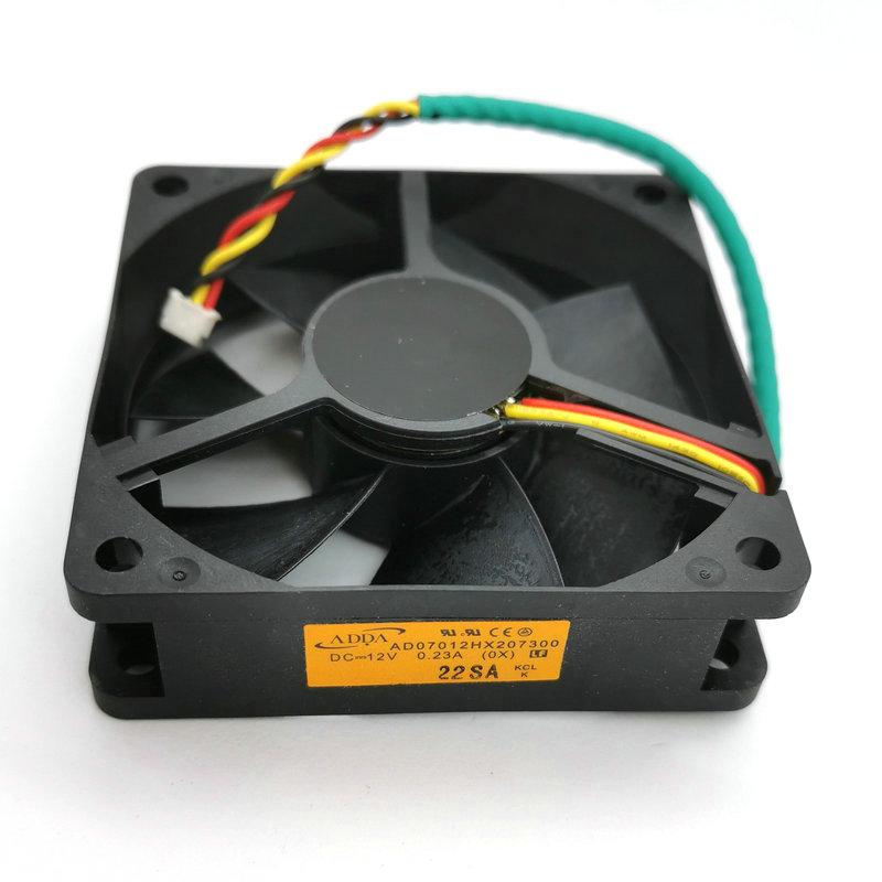 

New Original ADDA 7CM AD07012HX207300 7020 12V 0.23A 3WIRE projector Cooling fan